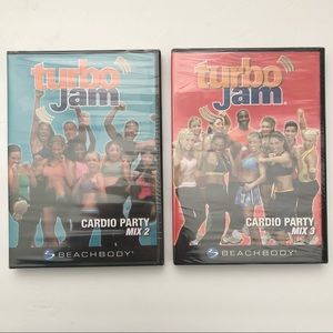 NEW  Beachbody Turbo Jam Cardio Party Mix 2 and 3